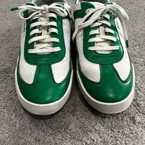 NEW Olukai Kilea Classic Court Sneakers White/Green Women’s Size 9.5